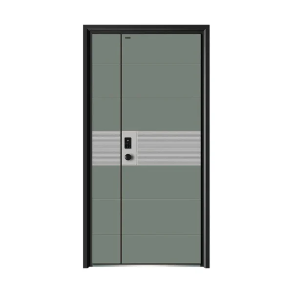 Manuel Door Steel Security Entry Door – Heavy-Duty Exterior Protection for Home & Business – Durable, Reliable, and Secure